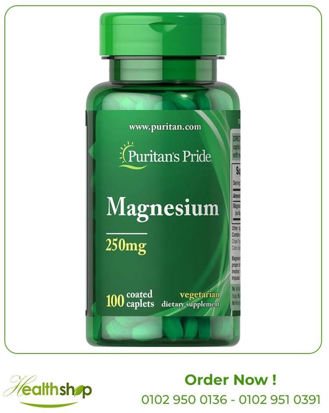 Magnesium 250 mg / 100 Capsules