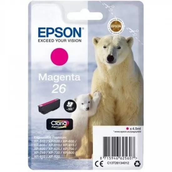 Epson Singlepack Magenta 26 Claria Premium Ink | Gear-up.me