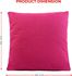 PARRY LIFE Decorative Jacquard Cushion Pillow - Decorative Square Pillow Case - Ideal Pillow for Livingroom Sofa Couch Bedroom Car, 44cmx44cm - Square Cushion Pillow, Perfect to Match any Home Dcor-Pi