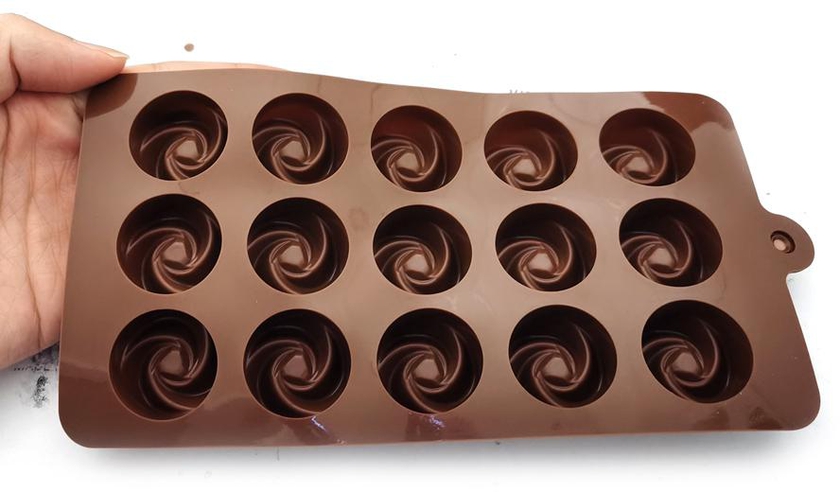 1Pc Baking Mold Simple Style High Quality Durable Chocolate Mould