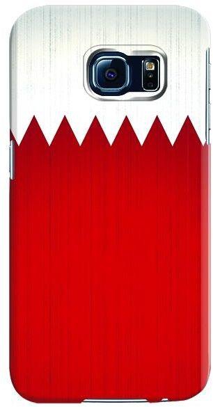 Stylizedd Samsung Galaxy S6 Premium Slim Snap case cover Gloss Finish - Flag of Bahrain