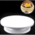 11 inch DIY Pan Baking Tool Plastic Cake Plate Turntable Rotating Anti-skid Round Cake Stand Cake Decorating Rotary Table Kitchen