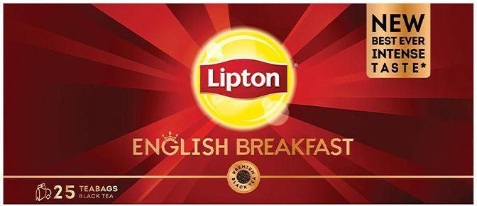 Lipton English Breakfast Tea - 25 Tea Bags 