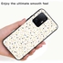 OKTEQ TPU Protection and Hybrid Rigid Clear Back Cover Case Small Dots for Xiaomi 11T / 11T Pro