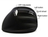 Wireless Mouse Ergonomic Vertical Gaming Mouse Optical Gamer 2.4Ghz Sem Fio Big Healthy Mice For PC Computer Laptop(Black)