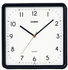 Casio Wall Clock Analog 25 * 25 cm Black/White IQ-152-1DF