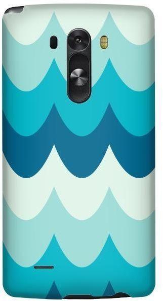 Stylizedd LG G3 Premium Slim Snap case cover Gloss Finish - Wavy Waves