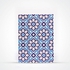 Ornament Islamic Notebook Blue