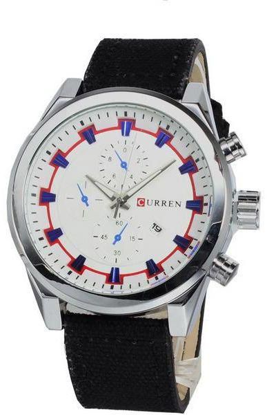 Curren Casual Watch For Men Analog Leather - Curren-8196