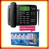 Bontel T1000 GSM FIxed Wireless Landline Desktop Phone featured p.hone + Free Gift Black