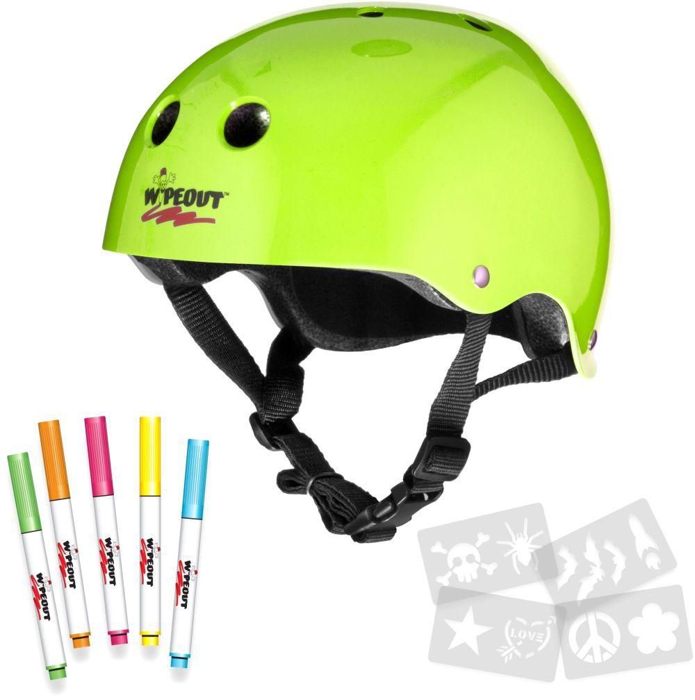 Wipeout Dry Erase Helmet Neon Zest