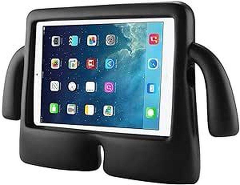 iPad 10.2/10.5 Case 9th/8th/7th Generation, iPad 10.2 Inch 2021/2020/2019, iPad Air 3rd Gen/Pro 10.5 Case Shockproof Rugged Protective Cover for Kids Boys Girls (Black)