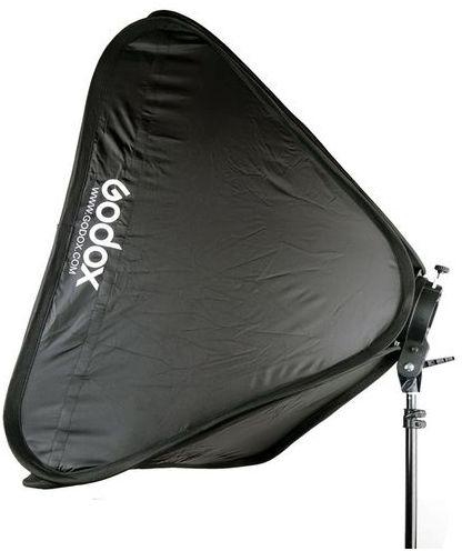 Godox Speedlite Mount Holder + Softbox For Studio Photography - Black