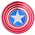 Generic Captain America Shield Fidget Hand Spinner Aluminum Alloy Material - Multi Color