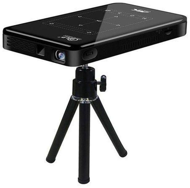Dlp Touch 4K Smart Android Mini Projector - 2GB RAM / 16GB ROM - Black