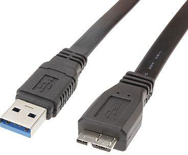 Haricom USB 3.0 to Micro USB Flat Cable (1.5 m)