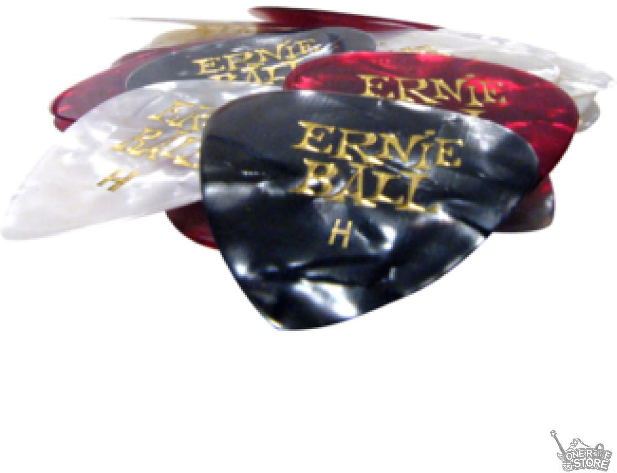 ERNIE BALL 24-Pack Pearloid Heavy Picks (9168)
