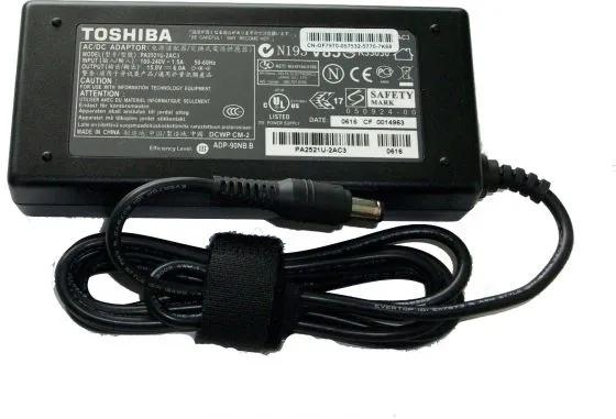 Toshiba Laptop Charger Adapter 19V 3.42A-Black