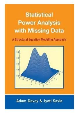 Statistical Power Analysis With Missing Data: A Structural E Paperback English by Adam Davey - 24-Feb-05