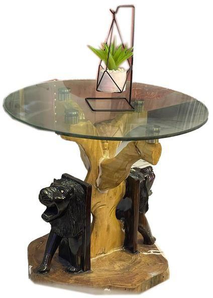 Exclusive Animal Tree Woodend Carved Table