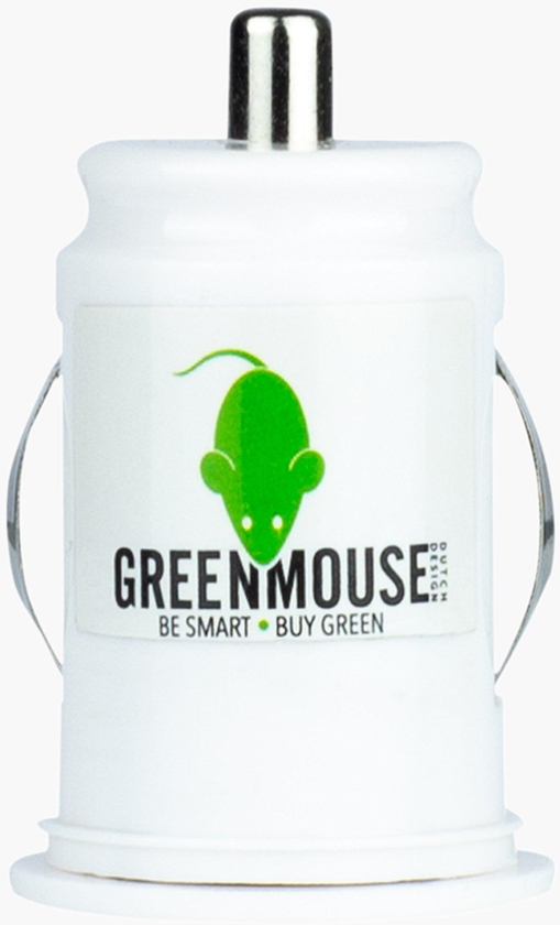 Green Mouse Dual USB Car Charger