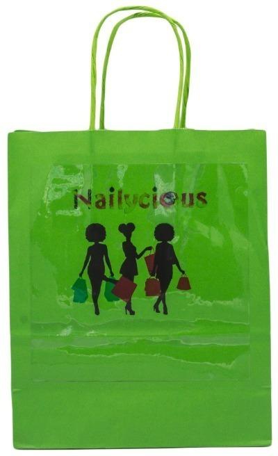 Nailycious Shopping Paper Bag Green