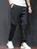 Men's Casual Pants Solid Color Skin-Friendly Cozy Stylish All Match Breathable Pants