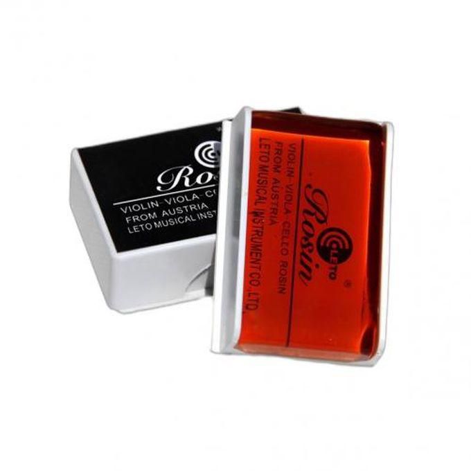 Leto 603 Rosin Resin Colophony Greek Pitch For Violin Viola Cello Contrabass Bows & Any Bowed String Instrument