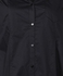 Black Flared Midi Shirt Dress