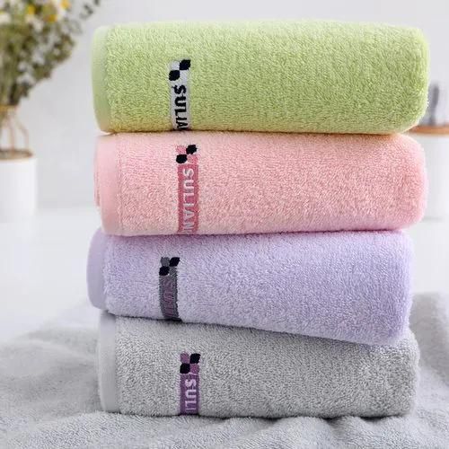 Generic 100% Cotton Bath Towel Sets Absorbent Adult Bath Towels For