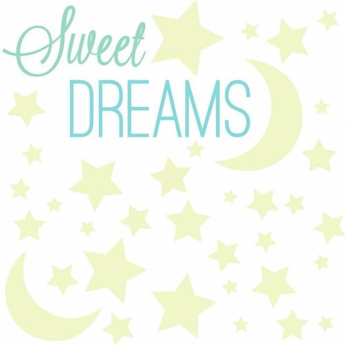 RoomMates Sweet Dreams Glow in the Dark Wall Decals