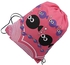 Generic Swimming Drawstring Beach Bag Sport Gym Waterproof Backpack Swim DanceFish Pink