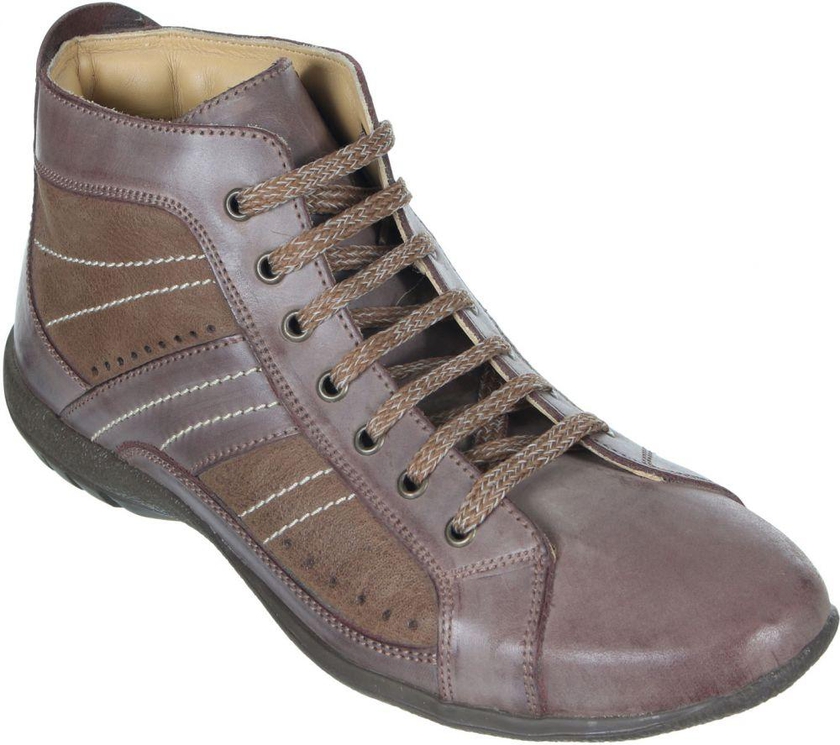 Rimini Brown Lace Up Boot For Men