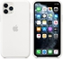 Apple Back Silicone Case For Apple IPhone 11 Pro - White