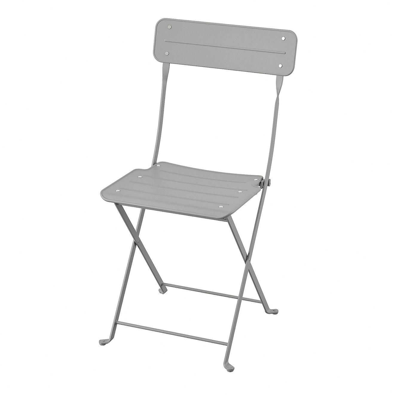 SUNDSÖ Chair, outdoor - grey