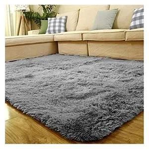 Fluffy JIBAO Fluffy Carpet - Grey Carpet
