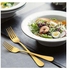 20-Piece Stainless Steel Flatware Cutlery Set ذهبي 25 x 8 x 5سم