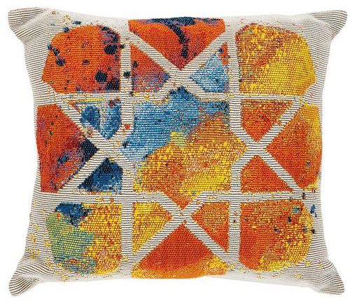 Oriental Weavers Square Arabesque Gobelin Cushion - Multicolor