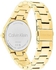 Calvin Klein Admire Women's Black Dial Ionic Plated Thin Gold Steel Watch - 25200367