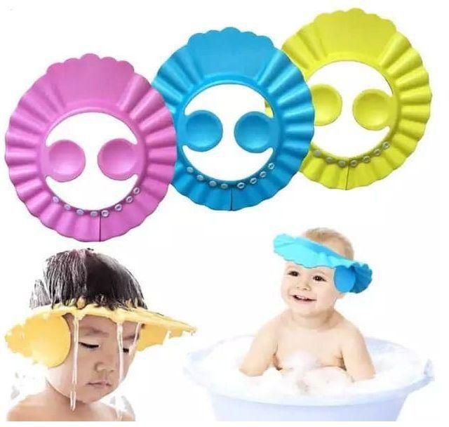 Fashion Child Kids Shower Cap Eye EAR Protector Head Cover