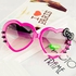 Kid's Sunglasses Heart Frame Cute Colorful UV Protection Metal Sunglasses
