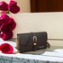 Fashion Ladies Clutch Bag Mini Handbags Card Holder Phone Bag Black PU Crossbody Bag
