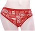 Panty 1038 For Women - Red, Small