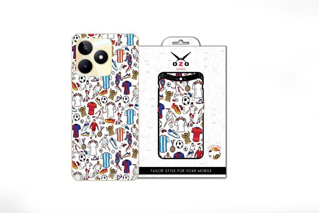 OZO Skins 2 Mobile Phone Cases Skins Sportive Mood Seamless (SE134SMS) For Realme C53 1 Piece