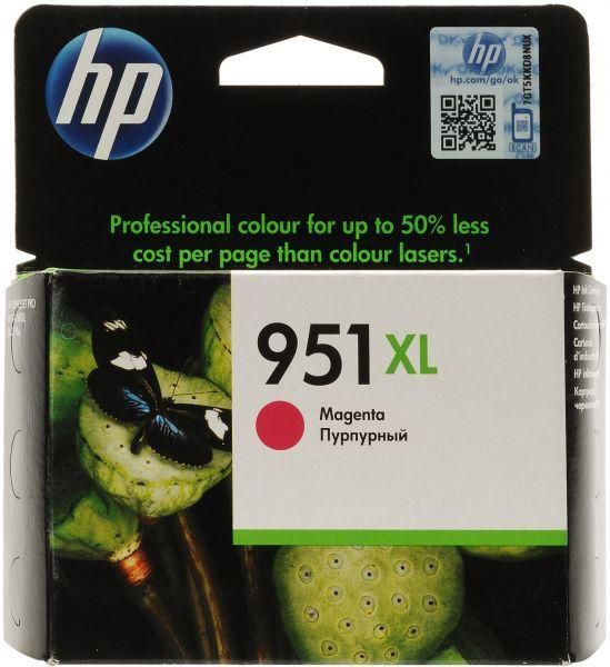 HP 951XL High Yield Ink Cartridge, Magenta [CN047AE]