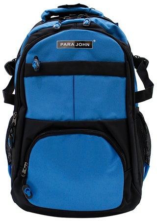 Polyester School Backpack Blue/Black