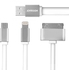Joyroom 1.38M 3-in-1 30pin/8pin Lightning & Micro USB & Charging Cable for iPad-iPhone-Samsung-HTC