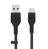 Belkin BOOSTCHARGE Flex USB-A to USB-C Silicone Cable 3M Black-11459148
