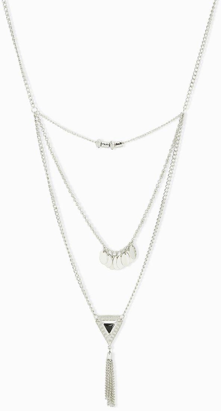 Tassels Drop Layered Necklace