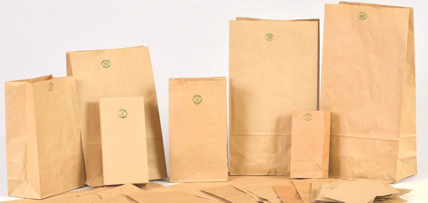 Generic Brown Packing Khaki Paper Bags - Size ¼